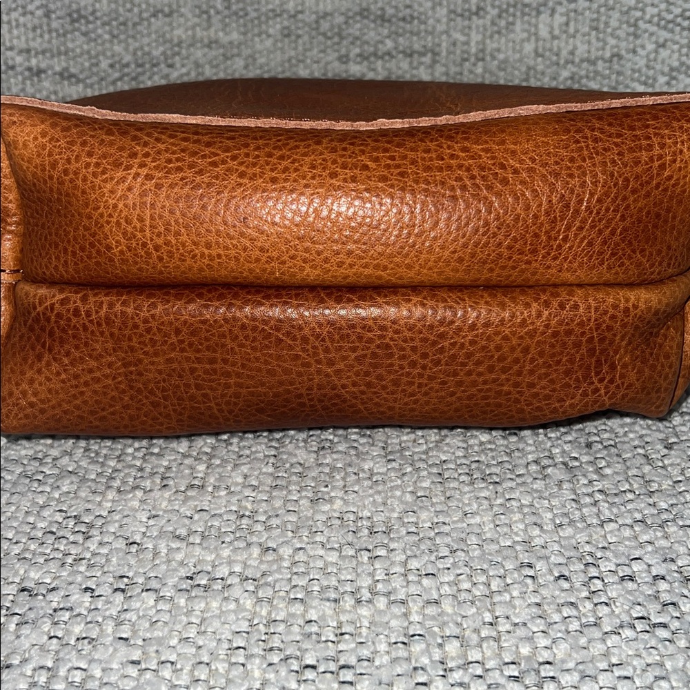 Portland Leather Goods Mini Crossbody Tote Handbag in Sedona Brown - Picture 7 of 8